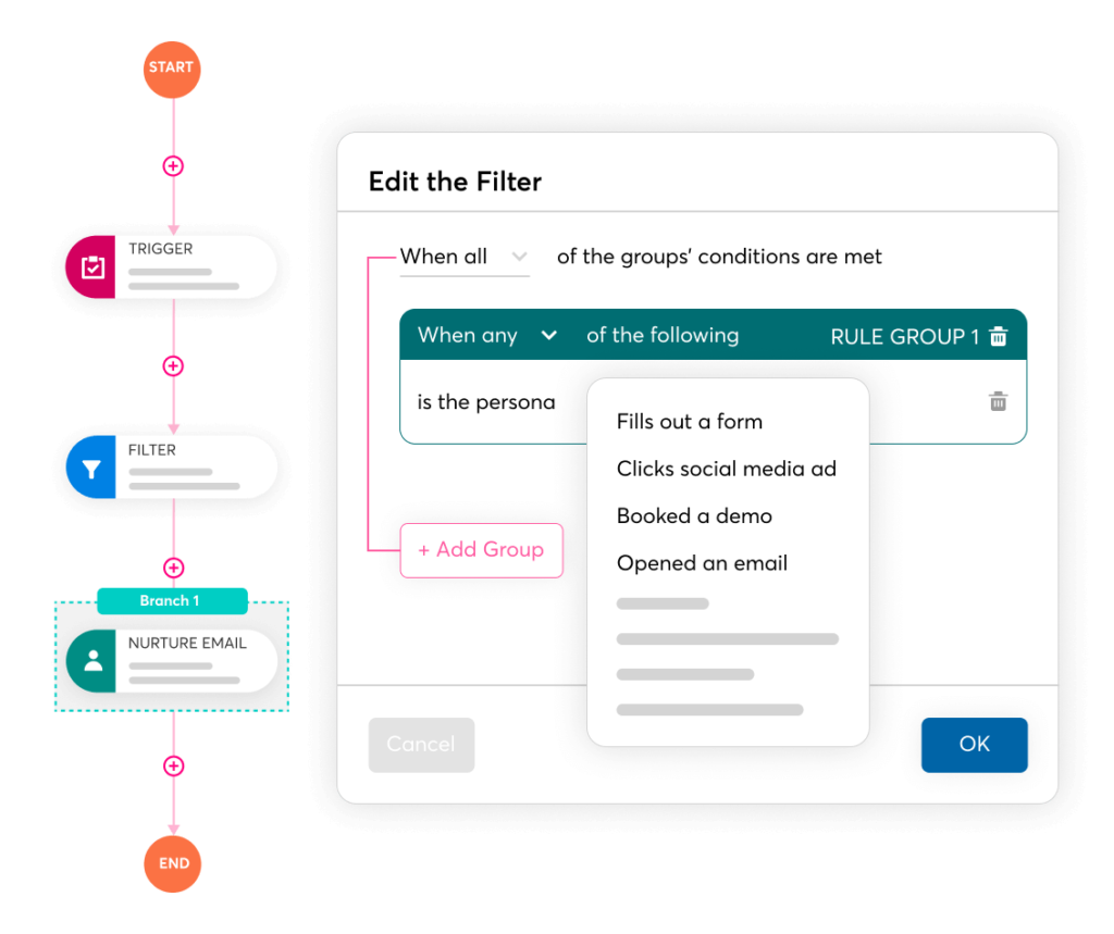 CRM Visual Workflow Automation